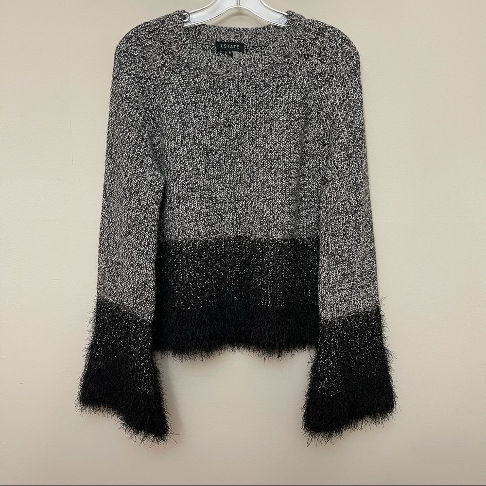 NWOT 1. State Eyelash Fringe Sweater - Picture 2 of 6